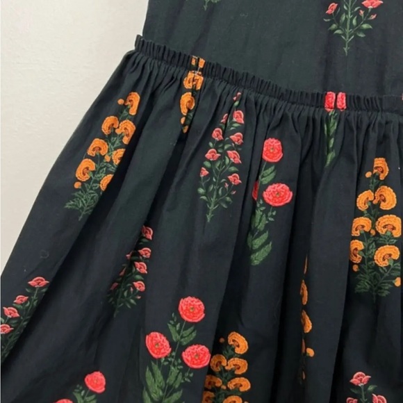 Agua by Agua Bendita Almendra Dahlia Floral Off Shoulder Dress - Picture 4 of 7